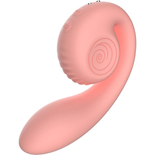 Snail Vibe - Gizi Dual Stimulator Pink – Rabbit Vibrator