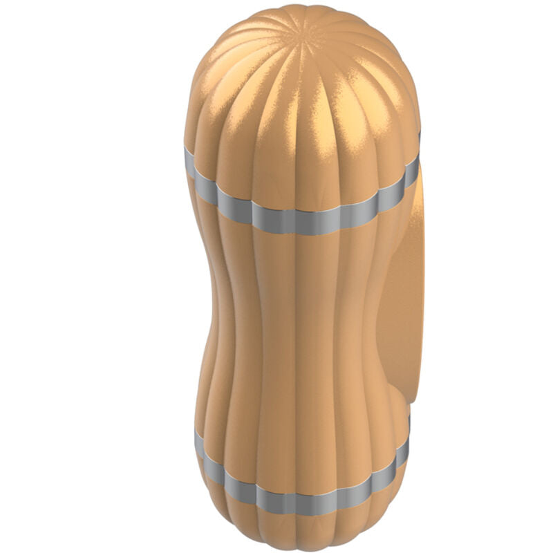 Armony - Bevis Double Masturbator Vagina & Mouth Without Vibration Gold – Male Masturbator