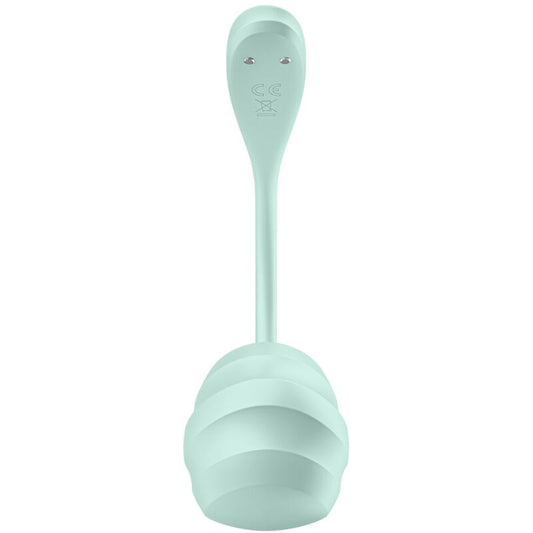 Satisfyer - Smooth Petal g-Point Stimulator Water Green Free App – Clitoris Stimulator