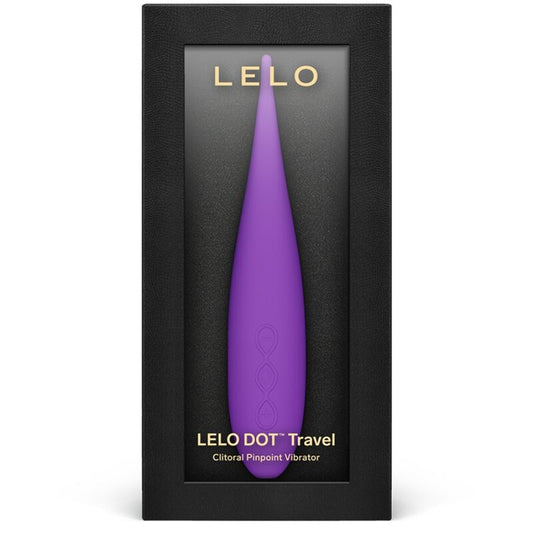 Lelo - Dot Travel Clitoris Stimulator Purple – Mini Clitoris Stimulator