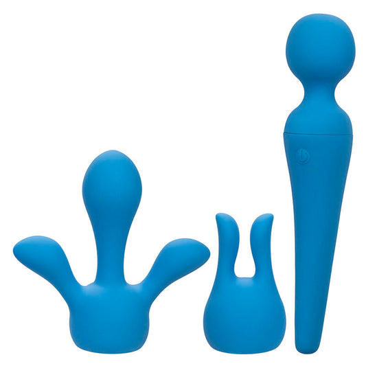 Calexotics - Couture Kit Vibrator Wand 10 Vibrations Blue – Wand Vibrator