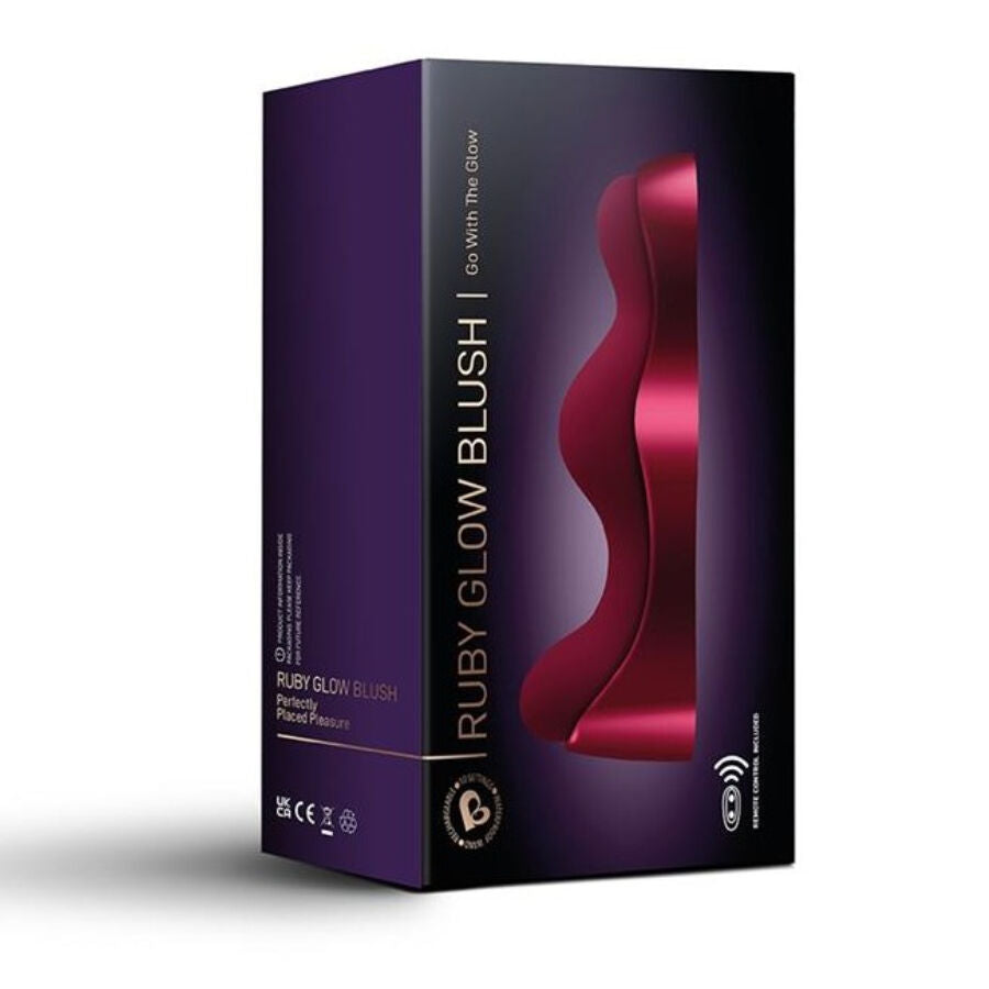 Rocks- Off - Ruby Glow Blush Red G-Spot Vibrator – G Spot Vibrator