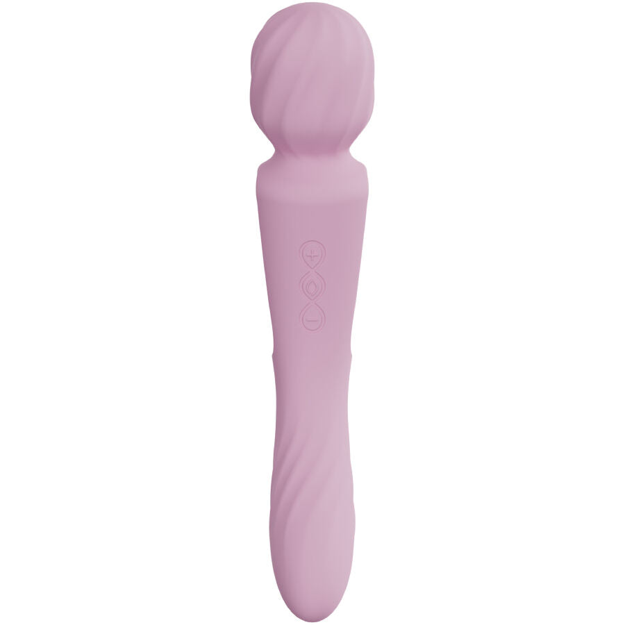 Lelo - Switch Vibrator Wanda Double Stimulation Soft Pink – Wand Vibrator