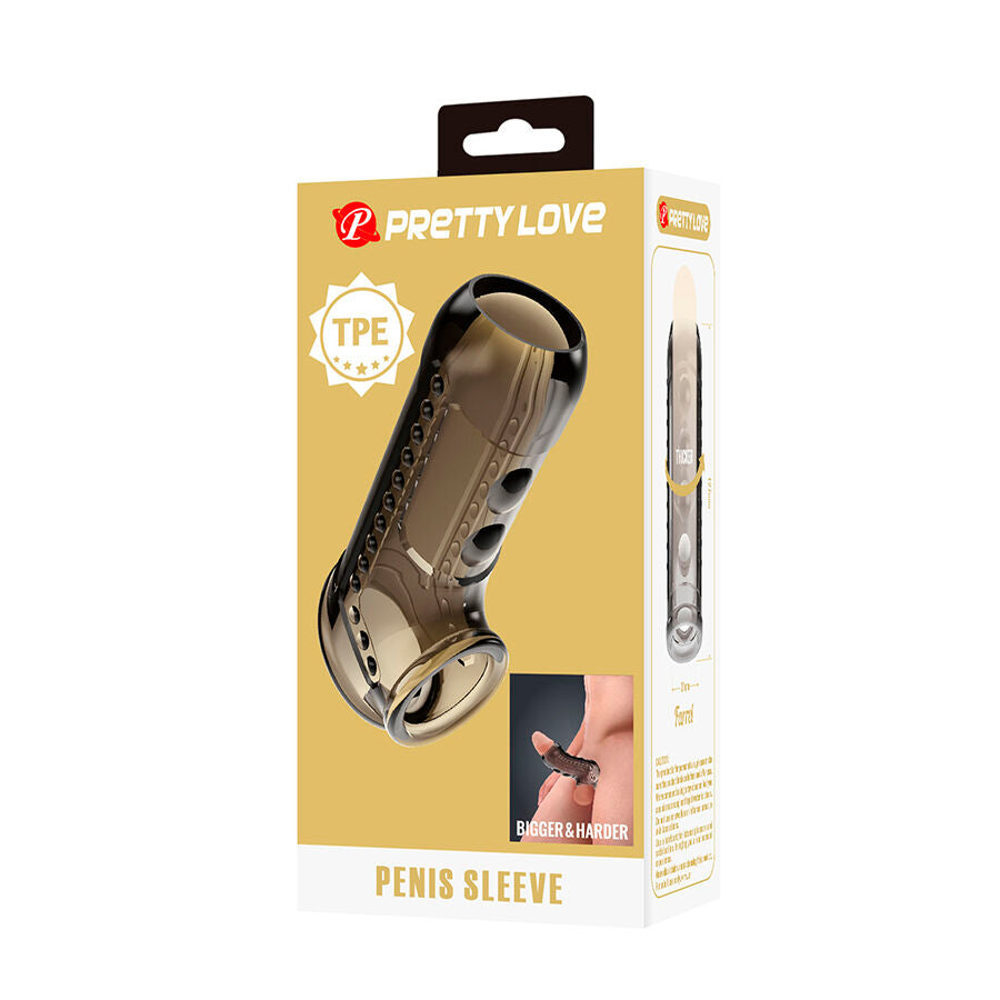 Pretty Love - Textured Penis Sleeve – Realistic Penis Sleeve
