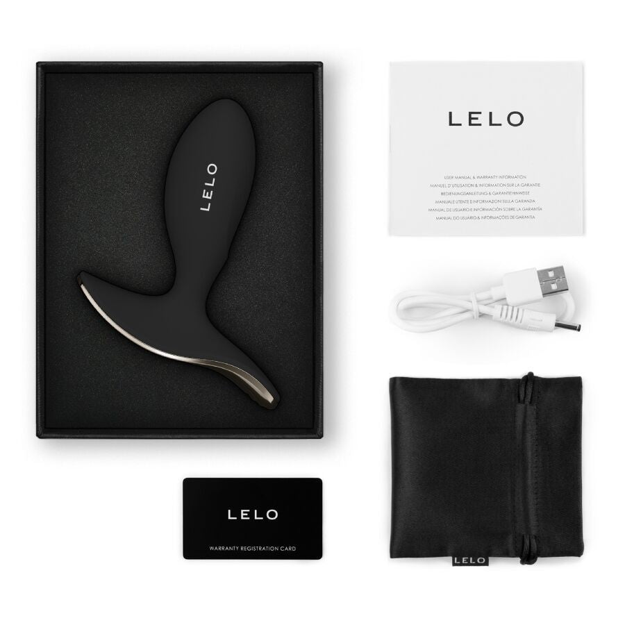 Lelo - Surfer 2 Unisex Anal Vibrating Plug Black – Vibrator