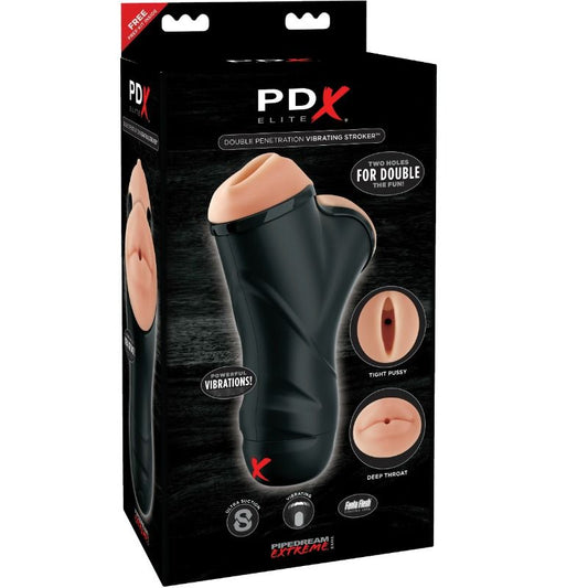 Pdx Elite – Double Penetration Vibrating Stroker body