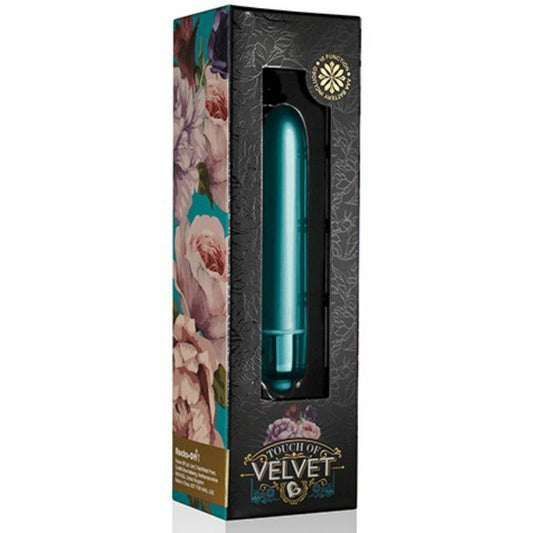 Rocks-Off - Vibrating Bullet Touch of Velvet Peacock Petals – Bullet Vibrator