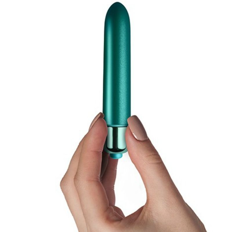 Rocks-Off - Vibrating Bullet Touch of Velvet Peacock Petals – Bullet Vibrator
