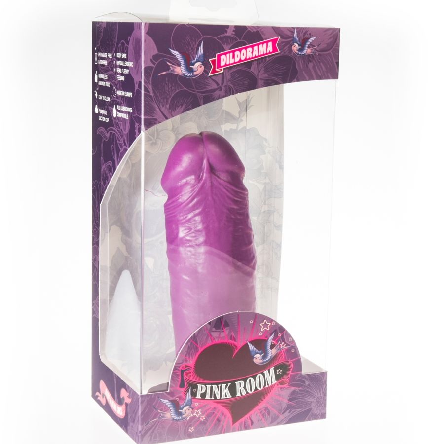 Dael Realistic Dildo 7.3 Inch (18.5 cm) | Pink Room — Purple