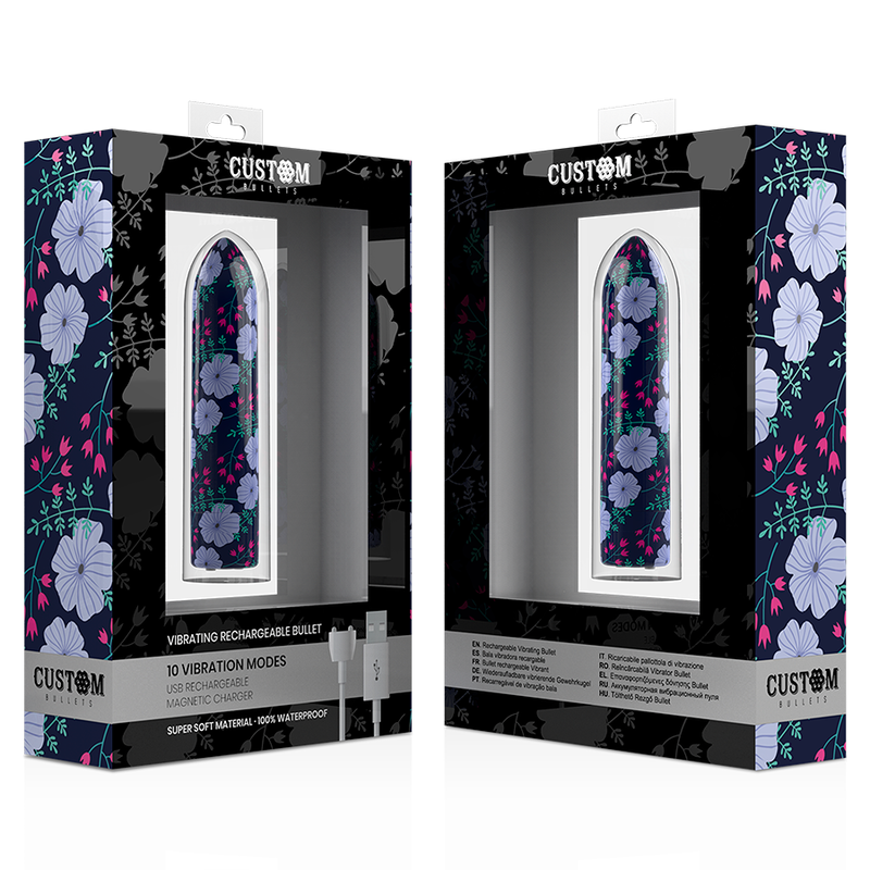 Custom Bullets - Spring Magnetic Bullet 10 Intensities – Bullet Vibrator