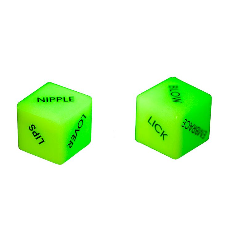 Love Dice Glow in the Dark Set English version | Out Of The Blue