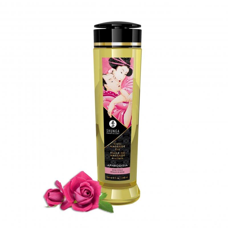 Aphrodesia/Roses Massage Oil 240 ml | Shunga