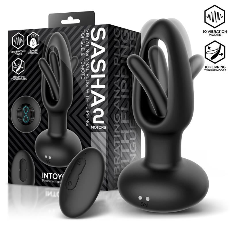 INTOYOU - Sasha Vibrating Plug with Remote Control