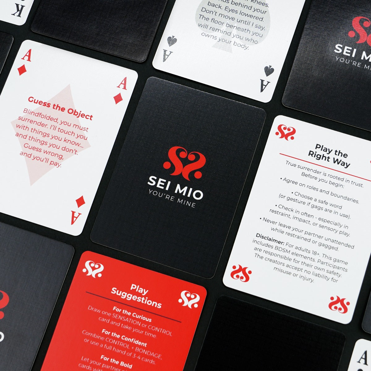 Pleasure & Control Card Game | Sei Mio