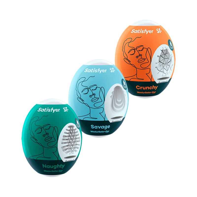 Satisfyer 3er Set Naughty Savage Crunchy Assorted | Nan