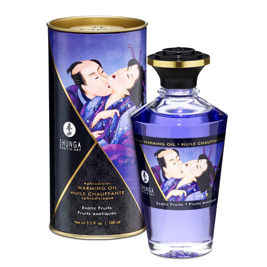 Aphrodisiac Warming Oil Exotic Fruits 100 ml | Shunga