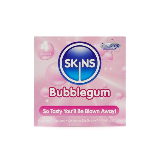 Condoms Bubblegum 4 Pack | Skins
