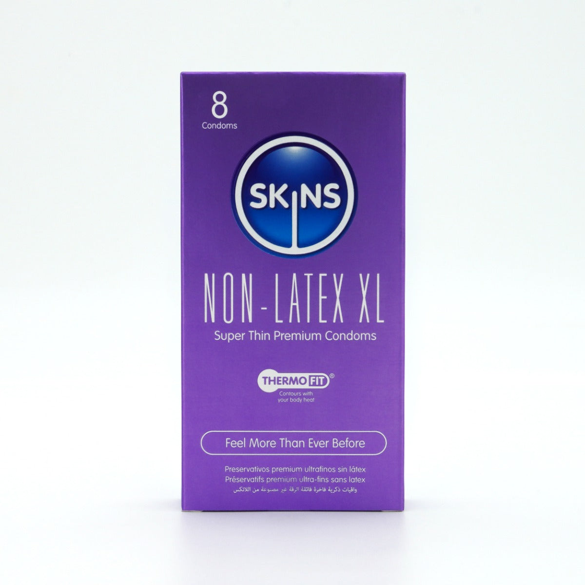 Skins Condoms Non - Latex XL 8 Pack