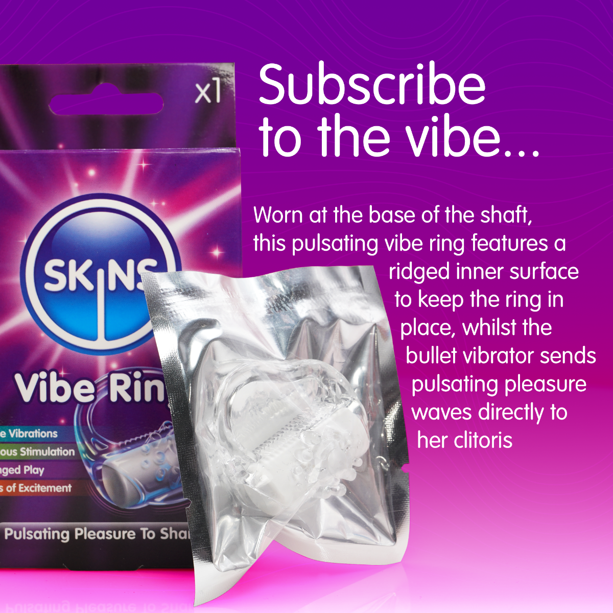 Vibrating Ring Retail Pack | Skins