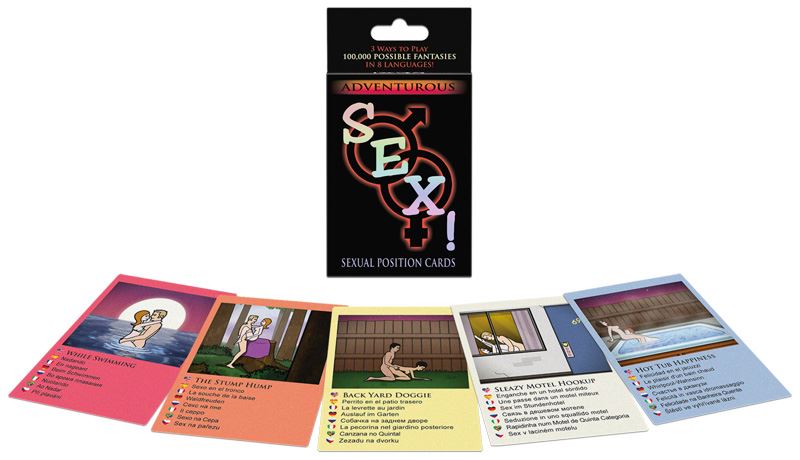 Adventurous Sex Card Game | Kheper