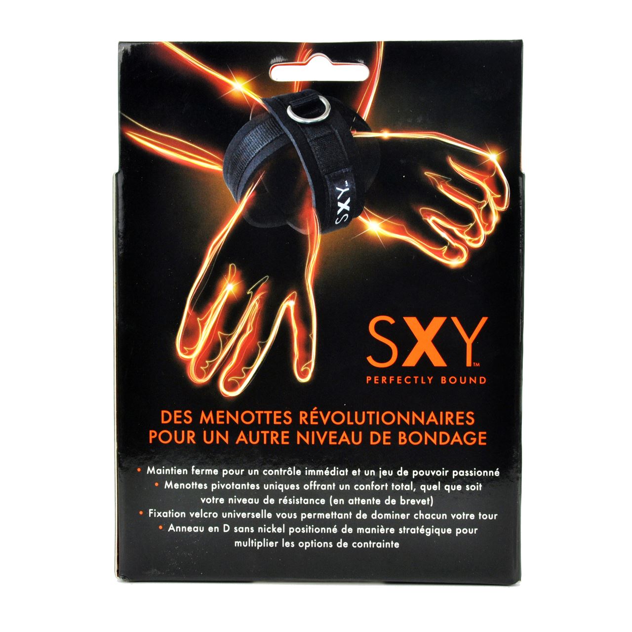 SXY Cuffs Deluxe Neoprene Cross Cuffs FRENCH | CC Games