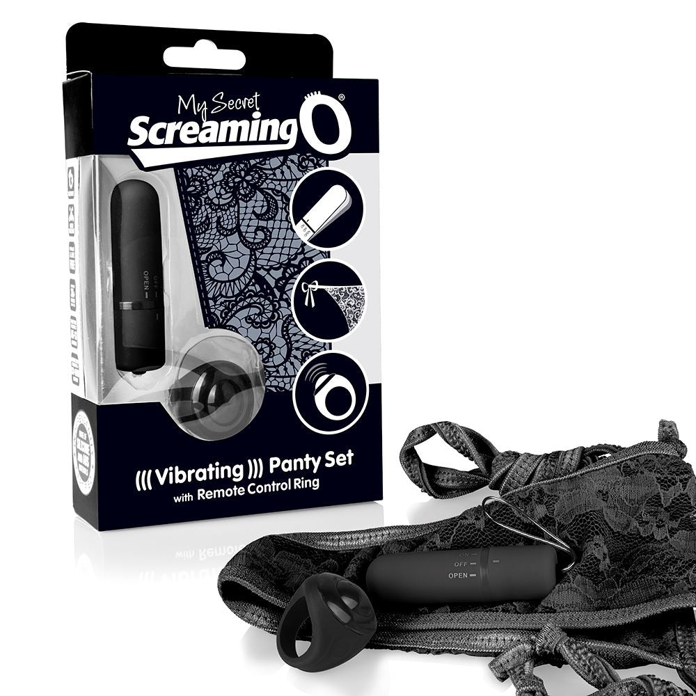 Panty Vibrator with Panty and Remote Control | Screaming O