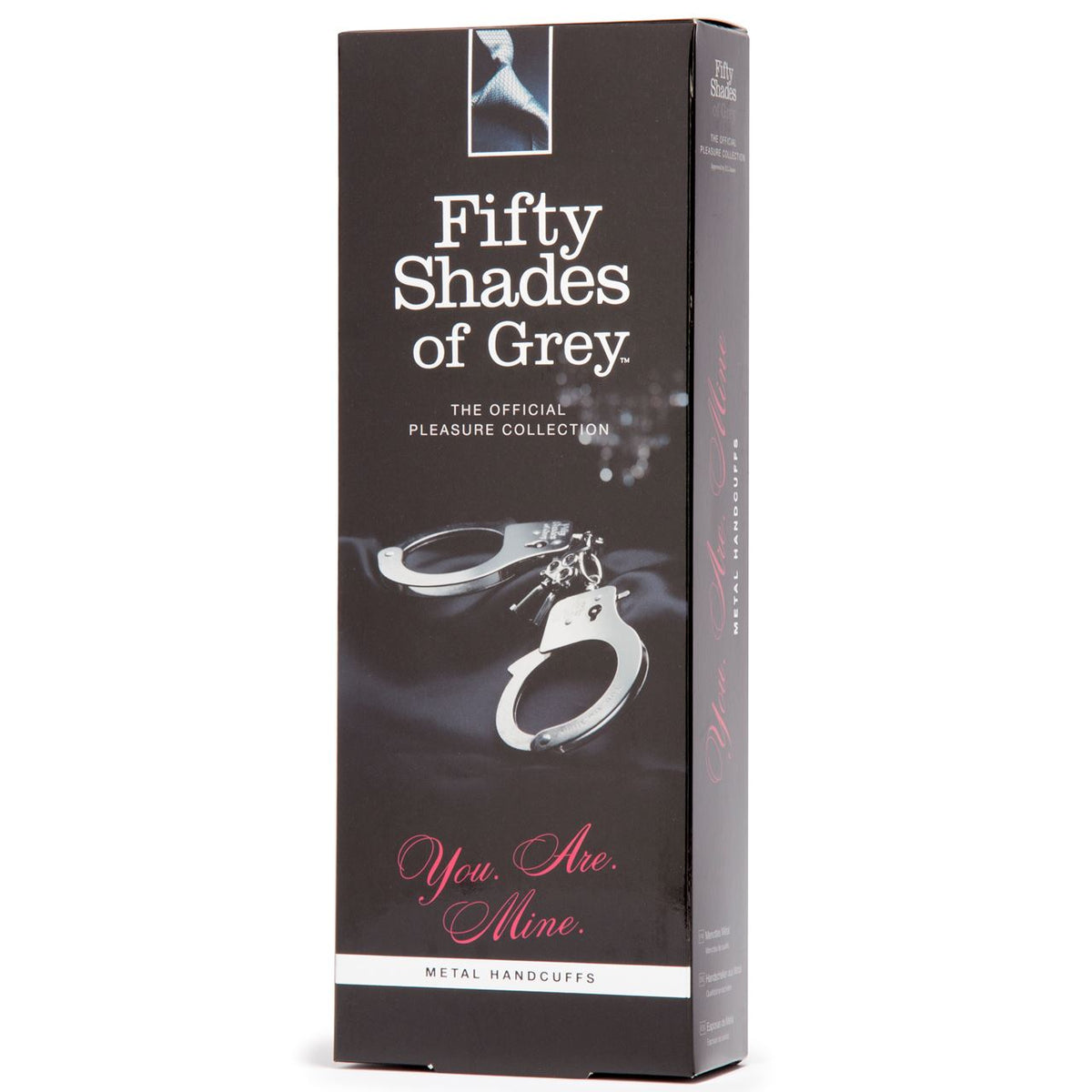 YOU ARE MINE Handcuffs – Silver Metal | Fifty Shades Of Grey