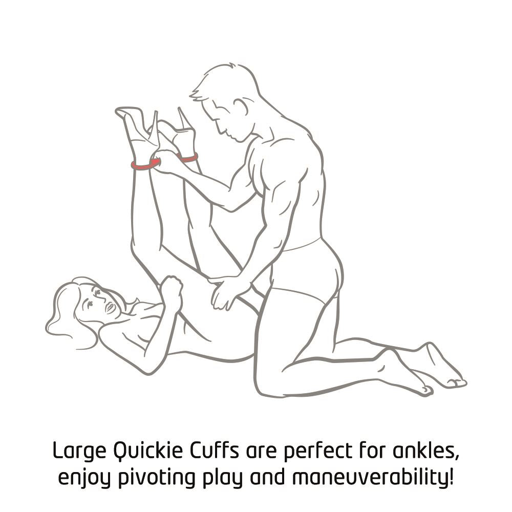 Cuffs Red (Large) | Quickie