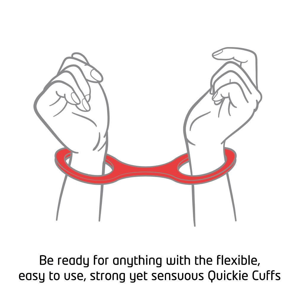 Cuffs Red (Large) | Quickie