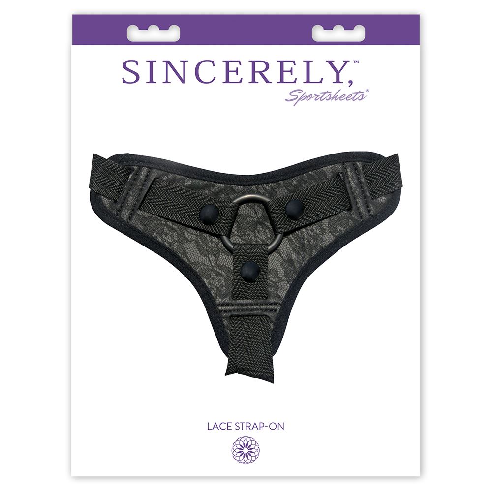Sincerely Lace Strap-On | Sportsheets