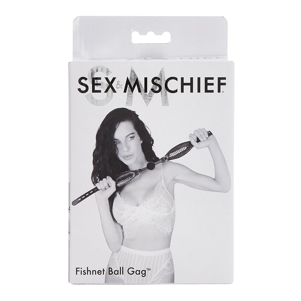 Sex & Mischief - S&M Fishnet Ball Gag