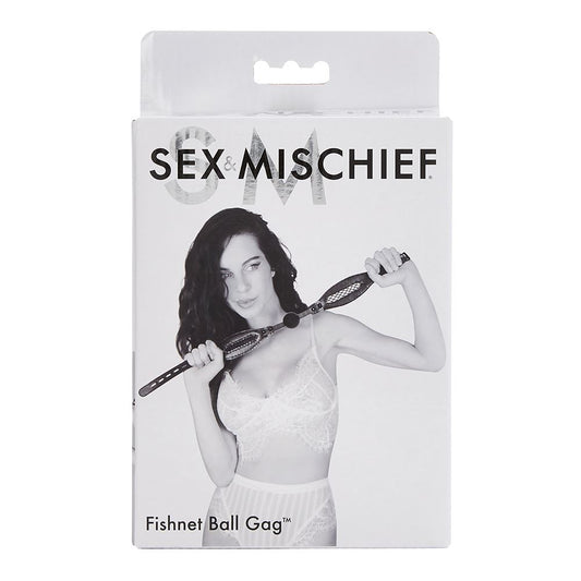 Sex & Mischief - S&M Fishnet Ball Gag
