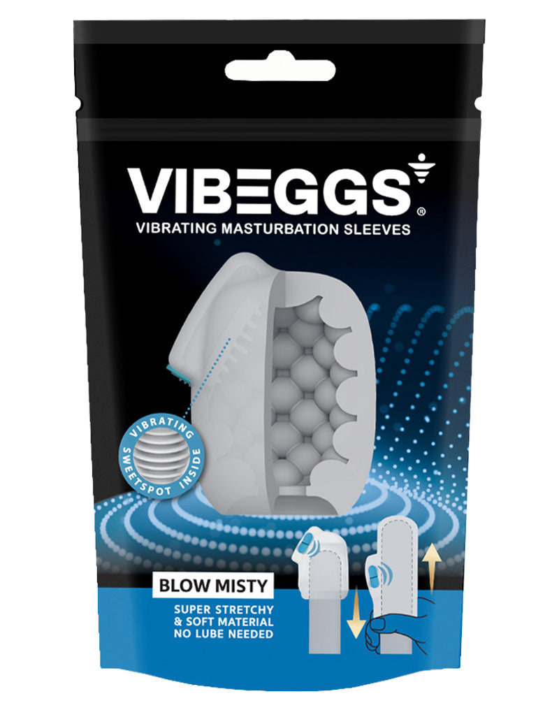 VIBEGGS Blow Misty Vibrating Masturbation Sleeve | Nan
