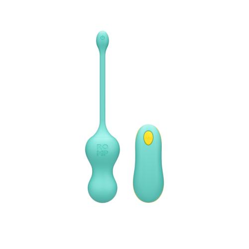 Cello Vibrating Love Egg | ROMP — Turquoise