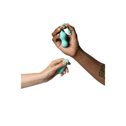 Cello Vibrating Love Egg | ROMP — Turquoise