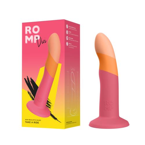 Dizi Realistic Dildo – Coral Pink | ROMP — Pink
