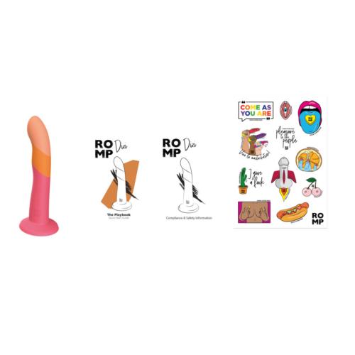 Dizi Realistic Dildo – Coral Pink | ROMP — Pink