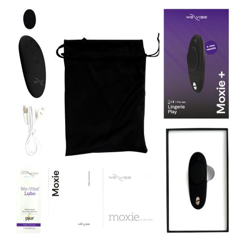 Moxie+ Panty Vibrator | We-Vibe — Black