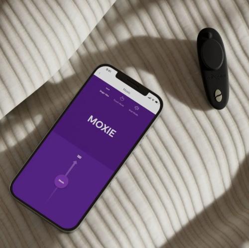 Moxie+ Panty Vibrator | We-Vibe — Black