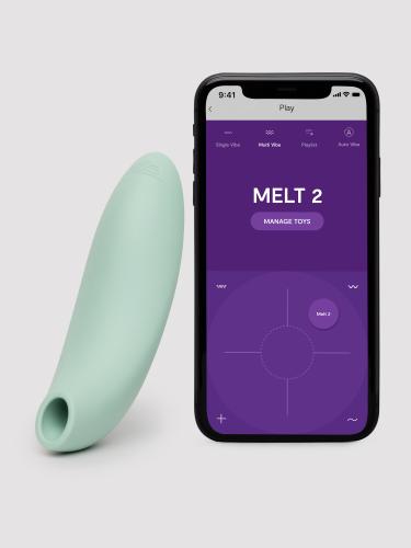 Melt 2 Pleasure Air Clitoral Stimulator | We-Vibe — Green