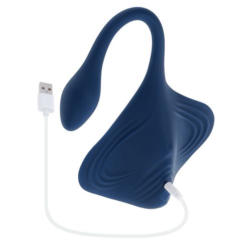 Daily Grind Vibrating Plug - Blue | Gender X — Blue