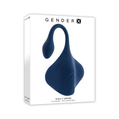 Daily Grind Vibrating Plug - Blue | Gender X — Blue