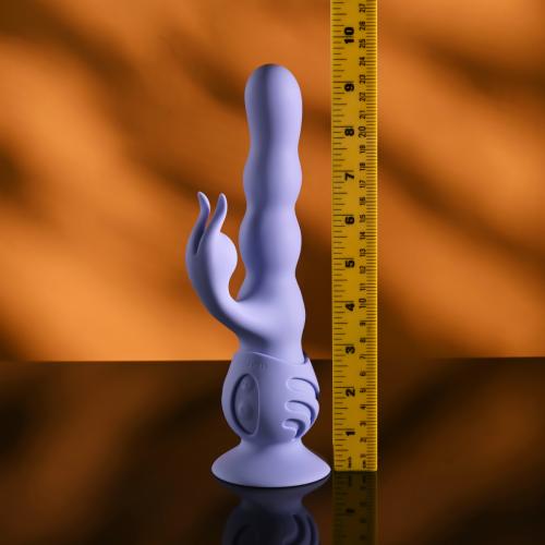 Wiggly Bunny Rabbit Vibrator - Purple | Evolved — Purple