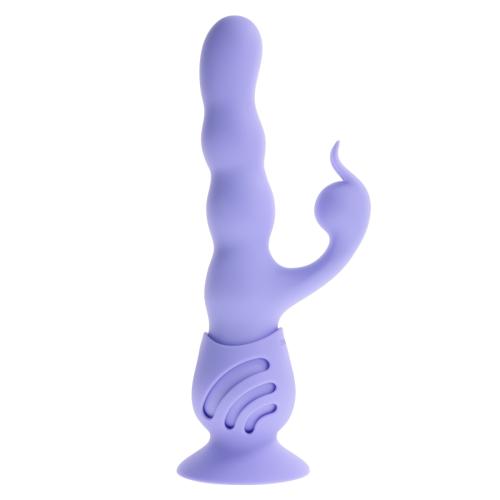 Wiggly Bunny Rabbit Vibrator - Purple | Evolved — Purple