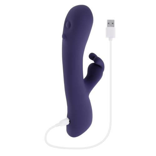 Poppin Good Time Rabbit Vibrator | Evolved — Purple