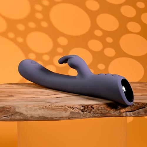 Poppin Good Time Rabbit Vibrator | Evolved — Purple
