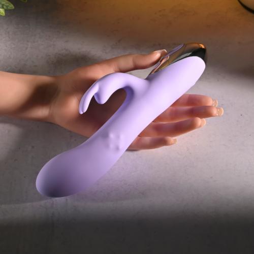 Spinderella Rabbit Vibrator - Pink | Evolved — Pink