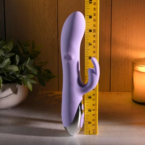 Spinderella Rabbit Vibrator - Pink | Evolved — Pink