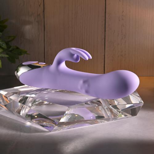 Spinderella Rabbit Vibrator - Pink | Evolved — Pink
