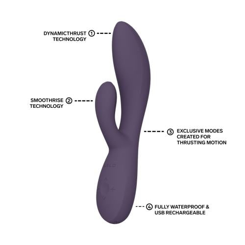 INA Thrust Dual-Action Massager | LELO — Purple
